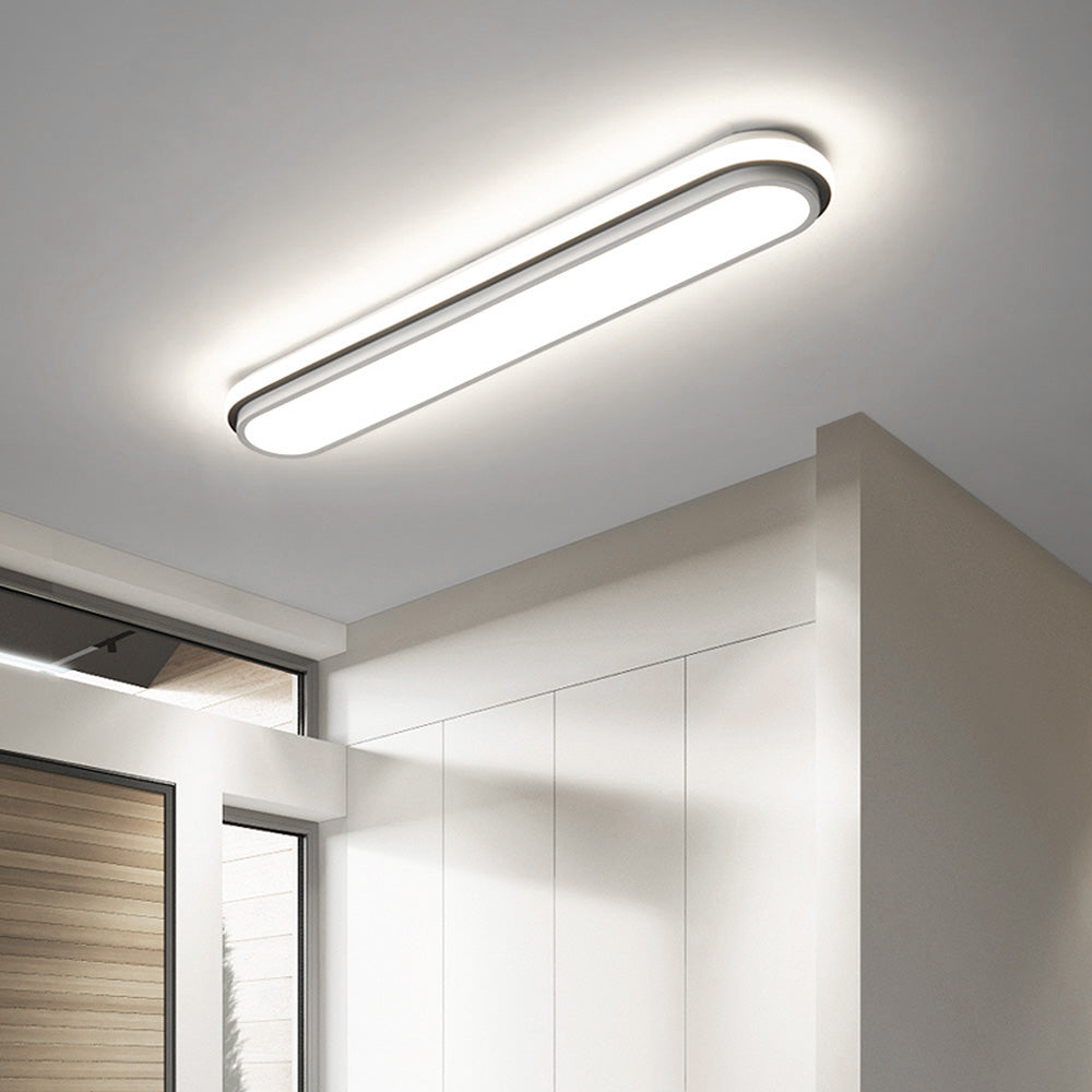 Zeitgenössisch Langer LED Metall Acryl 50cm Schlafzimmer