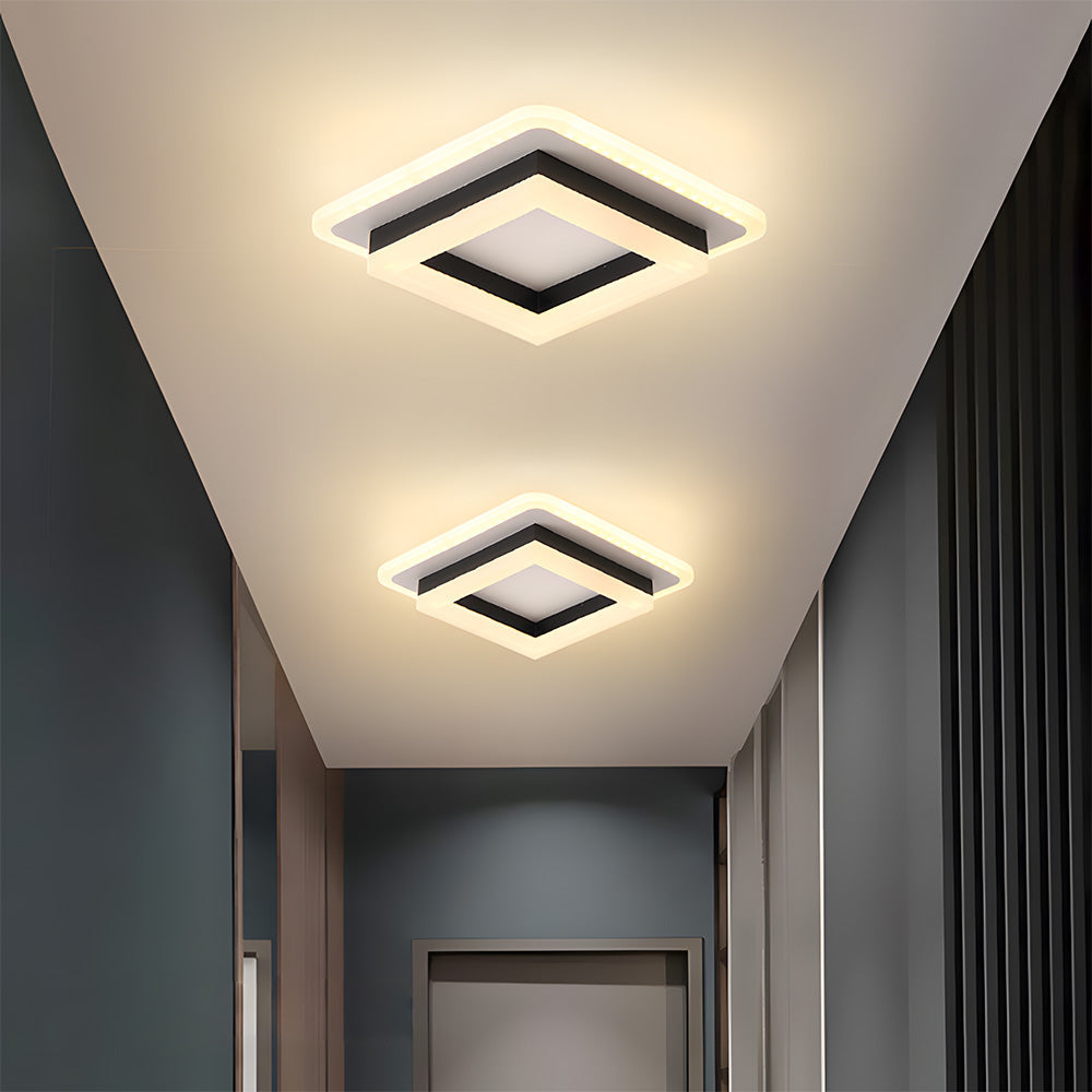 Nordische Dekoration Acryl LED 20cm Wohnzimmer Deckenleuchten