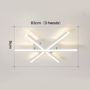 Deckenleuchte Metall Kreativ LED Dimmbar 83/95/108/120cm