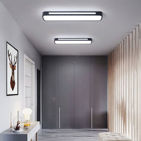 Moderne Nordische Lange LED-Deckenbeleuchtung 48cm Dimmbar