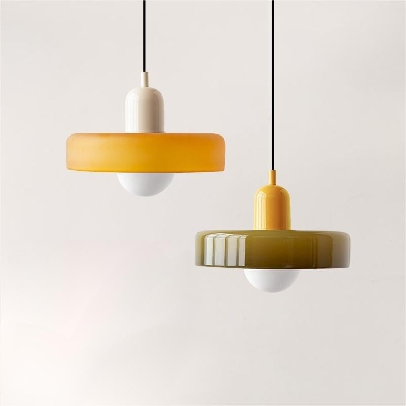 Colorful Bauhaus Glass Pendant Light -Homdiy