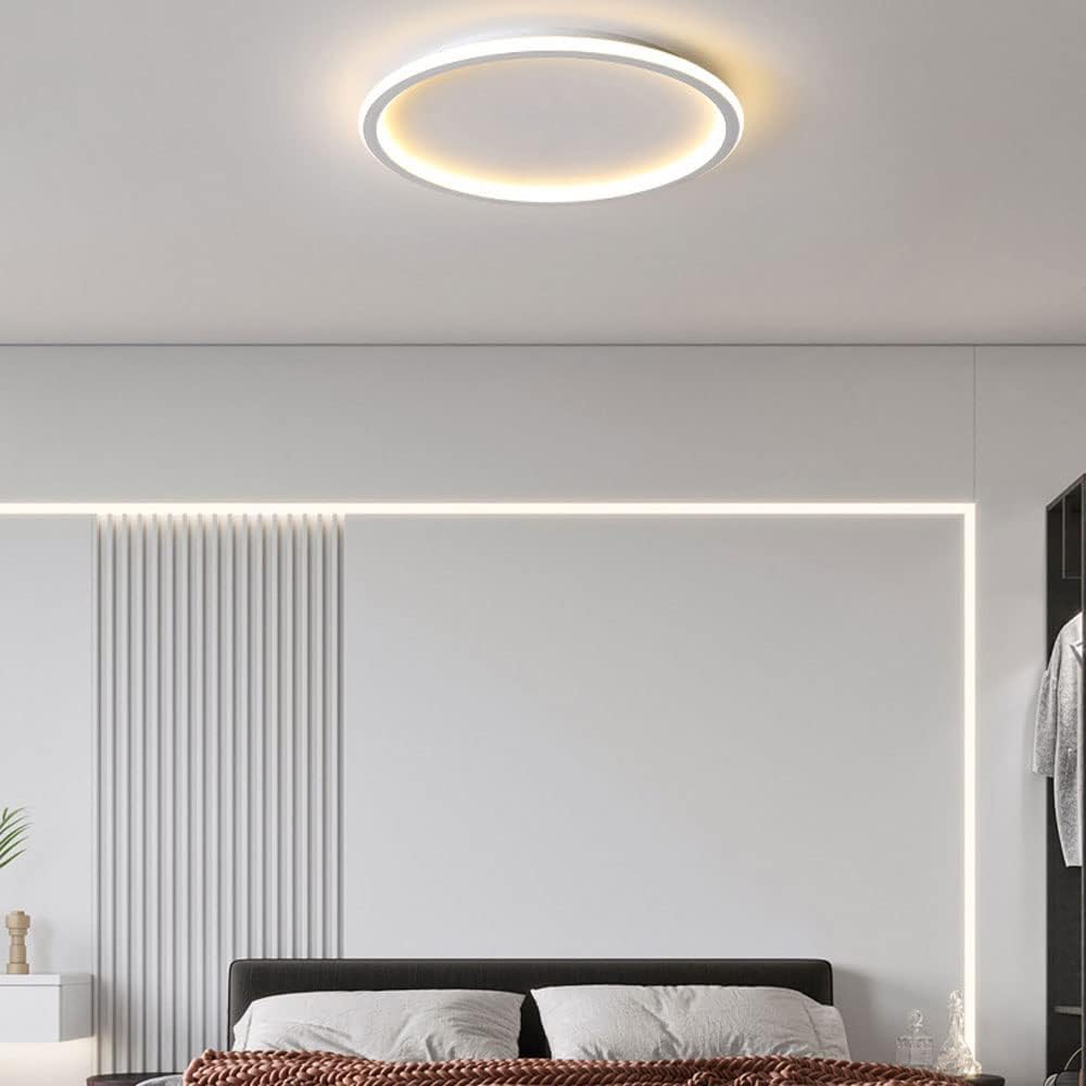 Eleganz Kreative 60cm Runde Aluminium Wohnzimmer Deckenleuchte