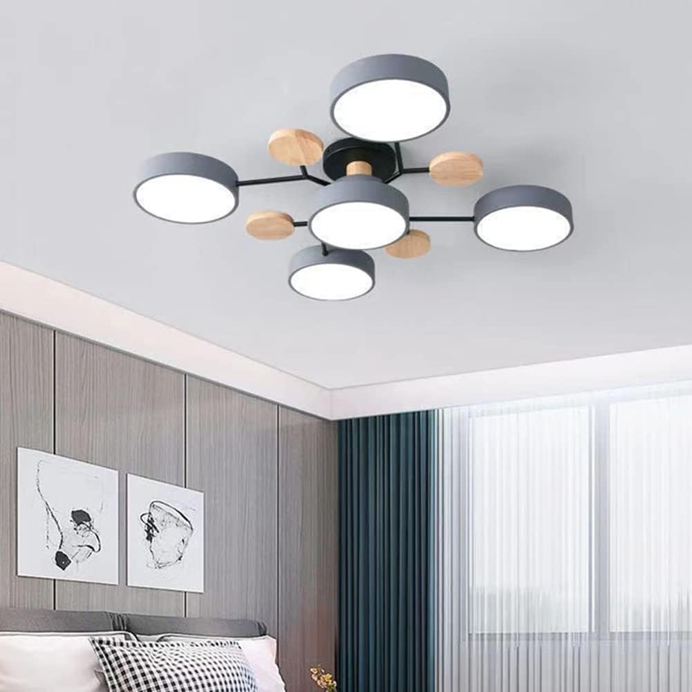 Deckenleuchte Acryl 94cm Weißes Licht Warmes Licht LED-5 Lichter