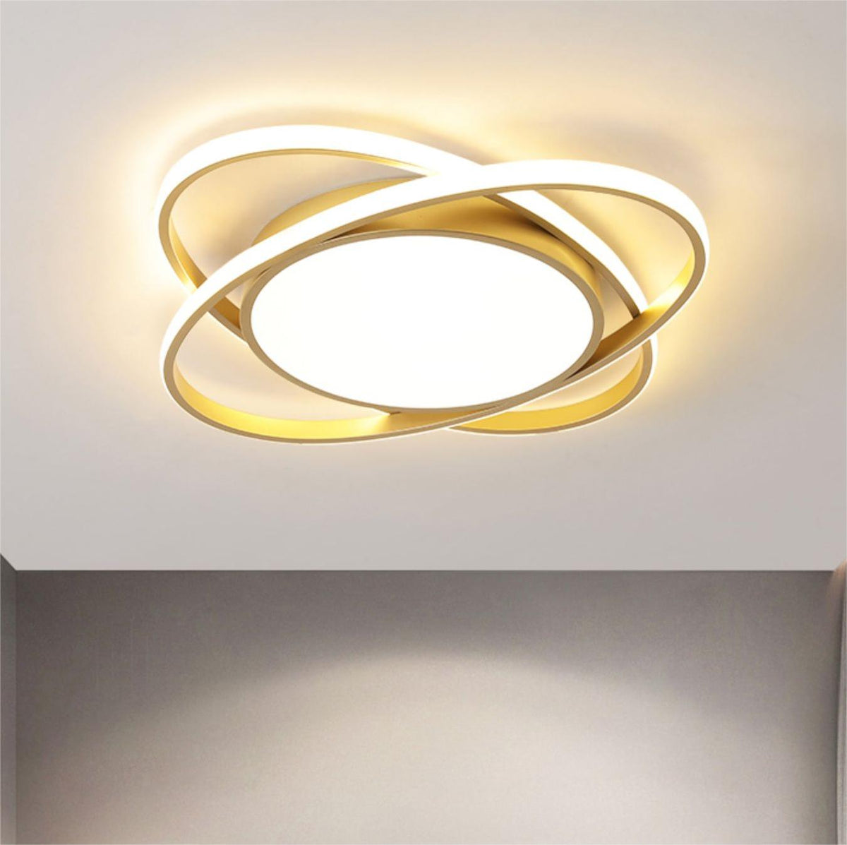 LED-Deckenleuchte für Schlafzimmer Acryl 50cm 3 Farbwechsel