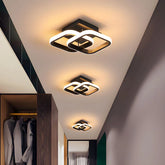 Einfach 3 Farbwechsel  Metall 24cm LED Flur Deckenleuchten