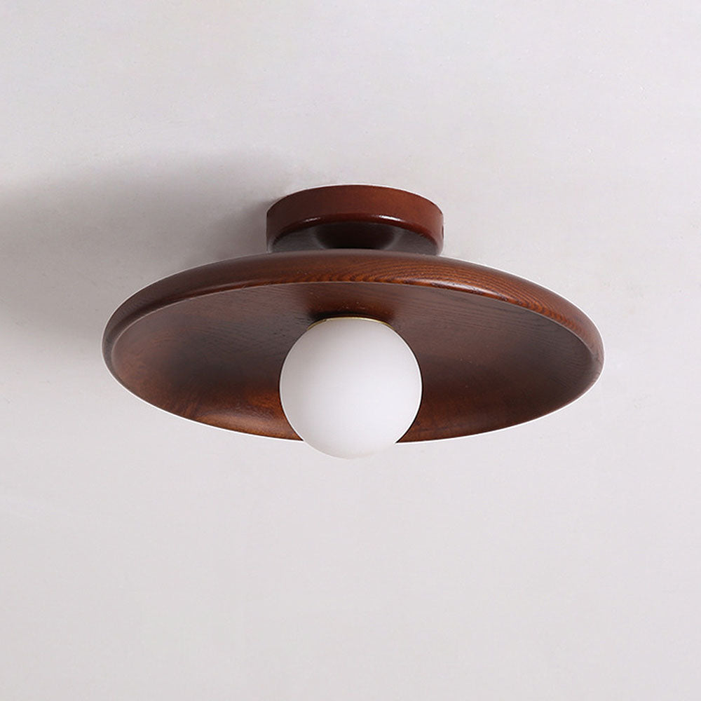 Deckenleuchte Nordisches Holz 18/28/35cm für Flur