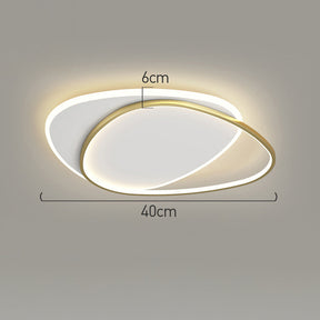 Moderne LED Deckenleuchten Eisen 40/50cm Dimmbar