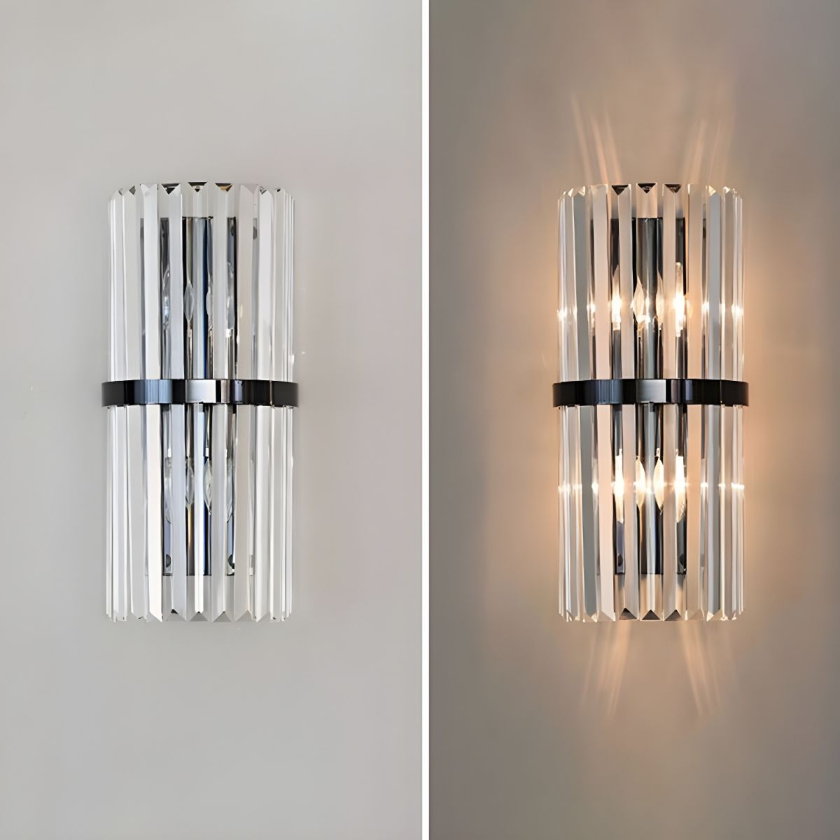Luxuriöser Kreativität Kristall 14cm Wohnzimmer Wandleuchten