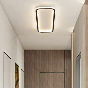Rechteckige LED-Deckenleuchte 40cm Flur Dimmbar