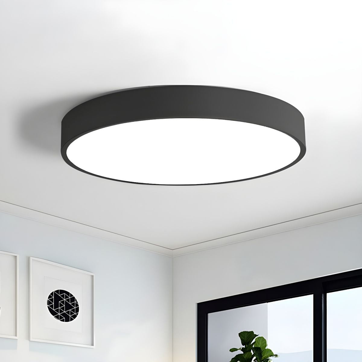 Runde LED Deckenleuchte 30/40/50cm Dimmbar