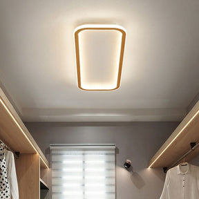 Rechteckige LED-Deckenleuchte 40cm Flur Dimmbar