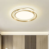 LED Runde Deckenleuchte Eisen Acryl 45CM