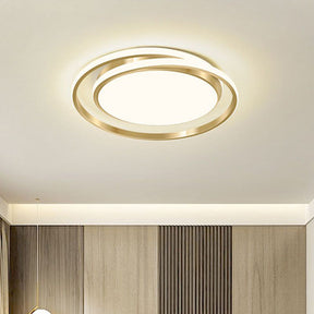 LED Runde Deckenleuchte Eisen Acryl 45CM