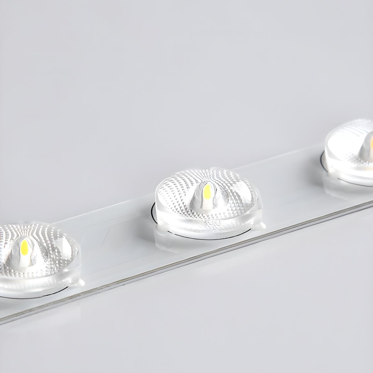 LED Deckenleuchte Acryl Eisen 30-120cm Dimmbar