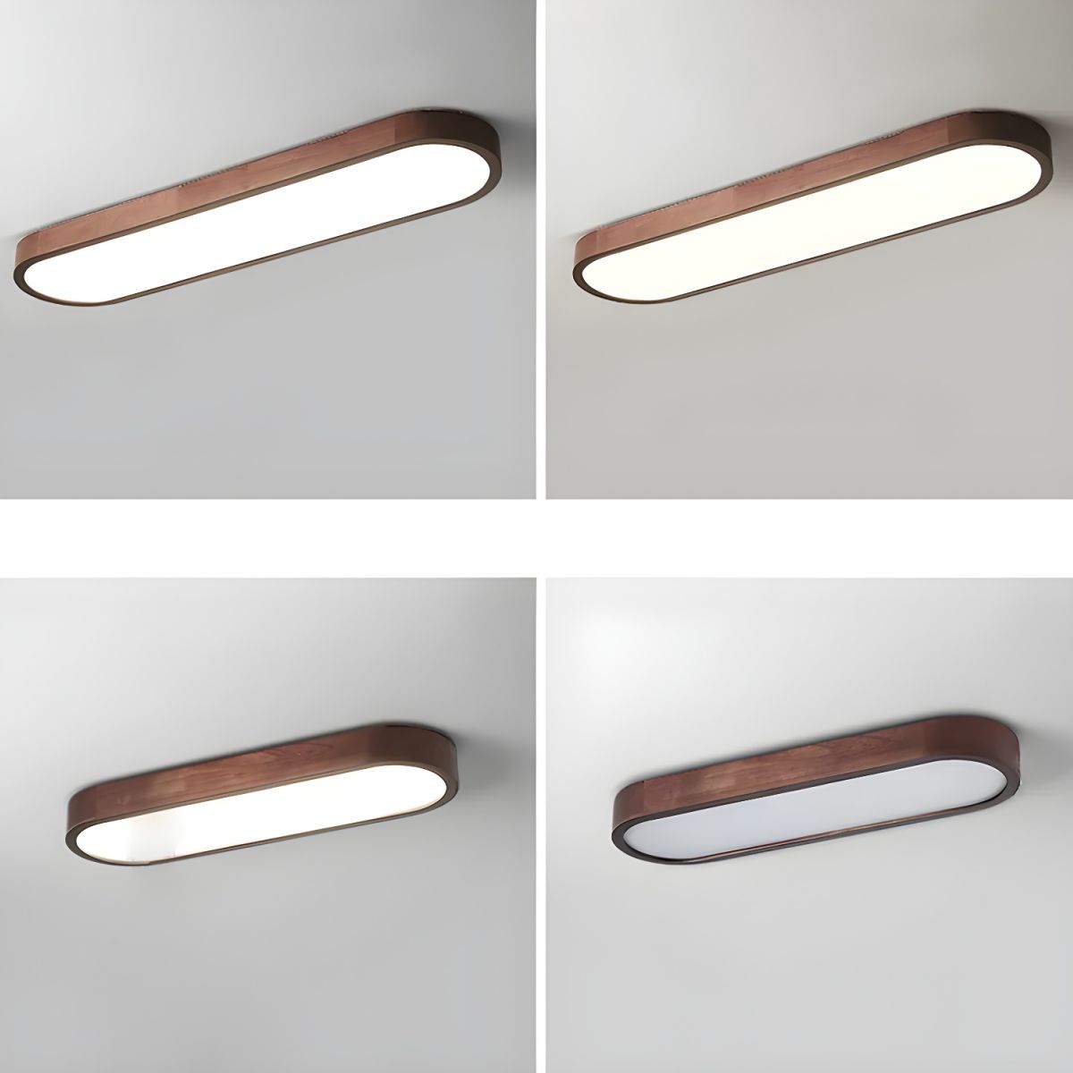 LED Deckenleuchte Acryl Eisen 30-120cm Dimmbar