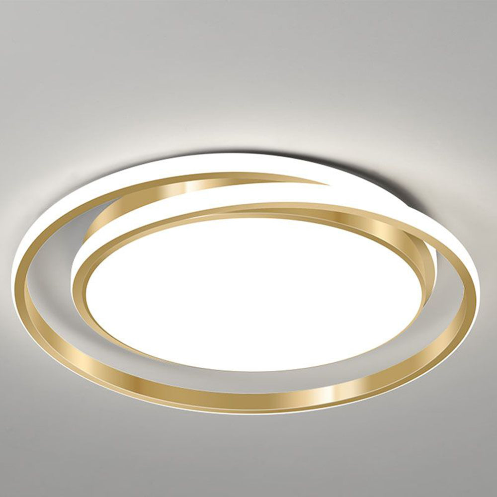 LED Runde Deckenleuchte Eisen Acryl 45CM Dimmbar per Fernbedienung