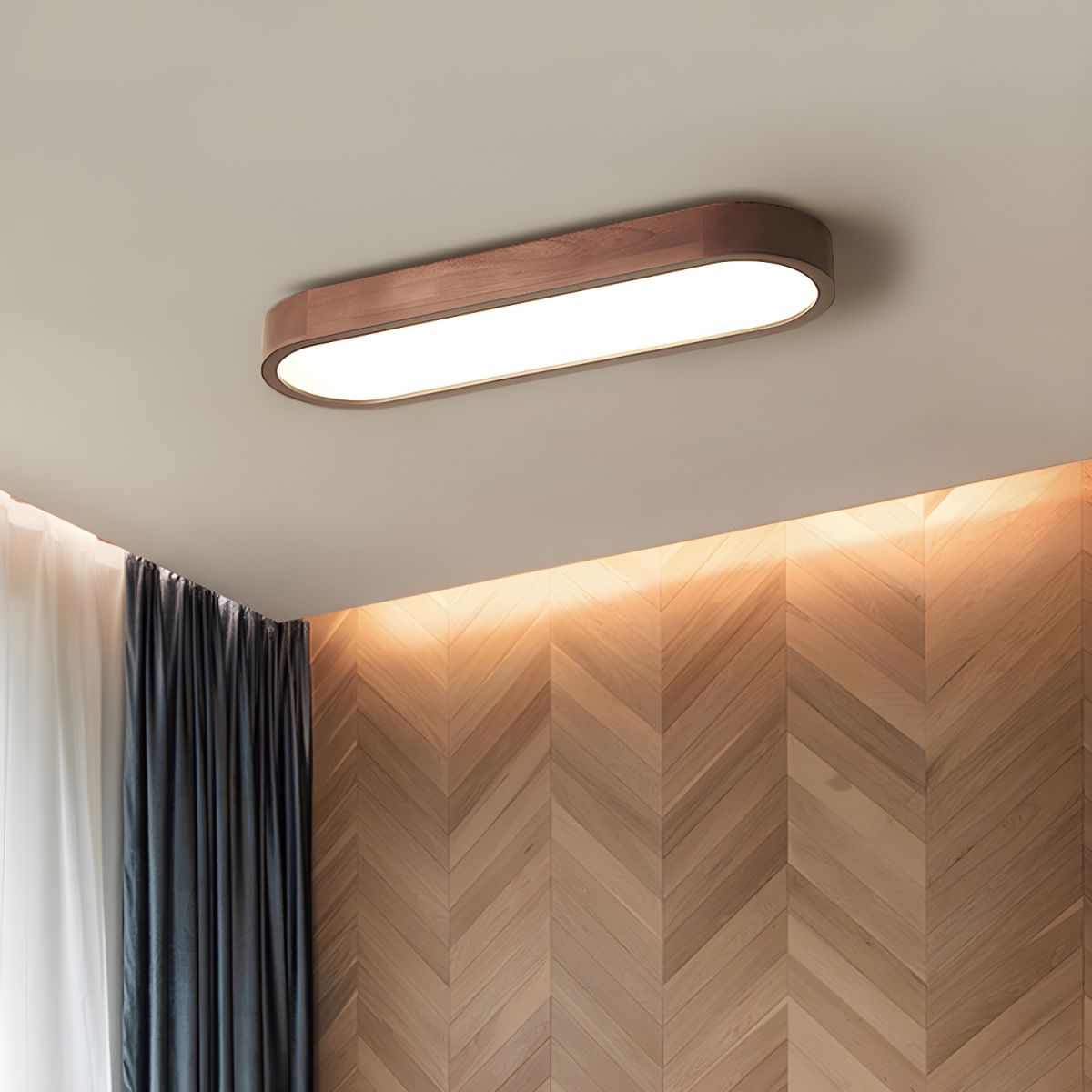 LED Deckenleuchte Acryl Eisen 30-120cm Dimmbar