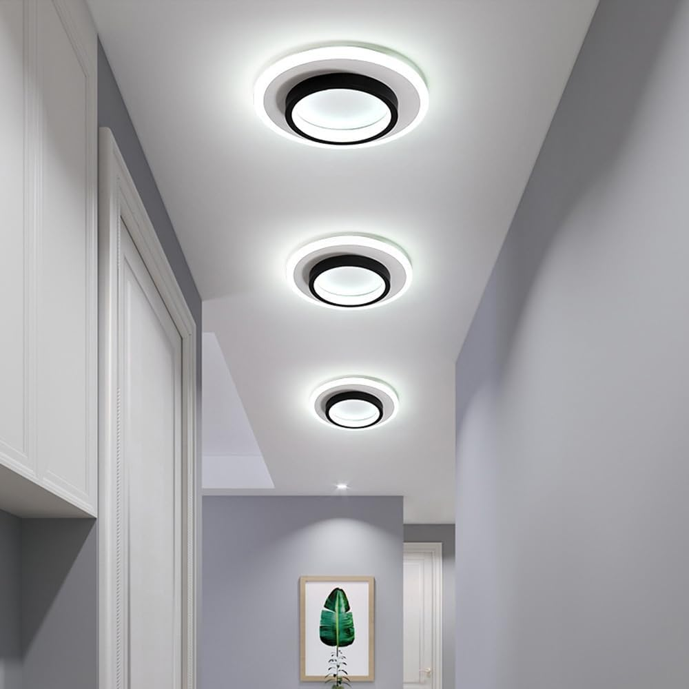 Deckenleuchte Wohnzimmer Acryl 3 Farbe einstellbar LED 24cm