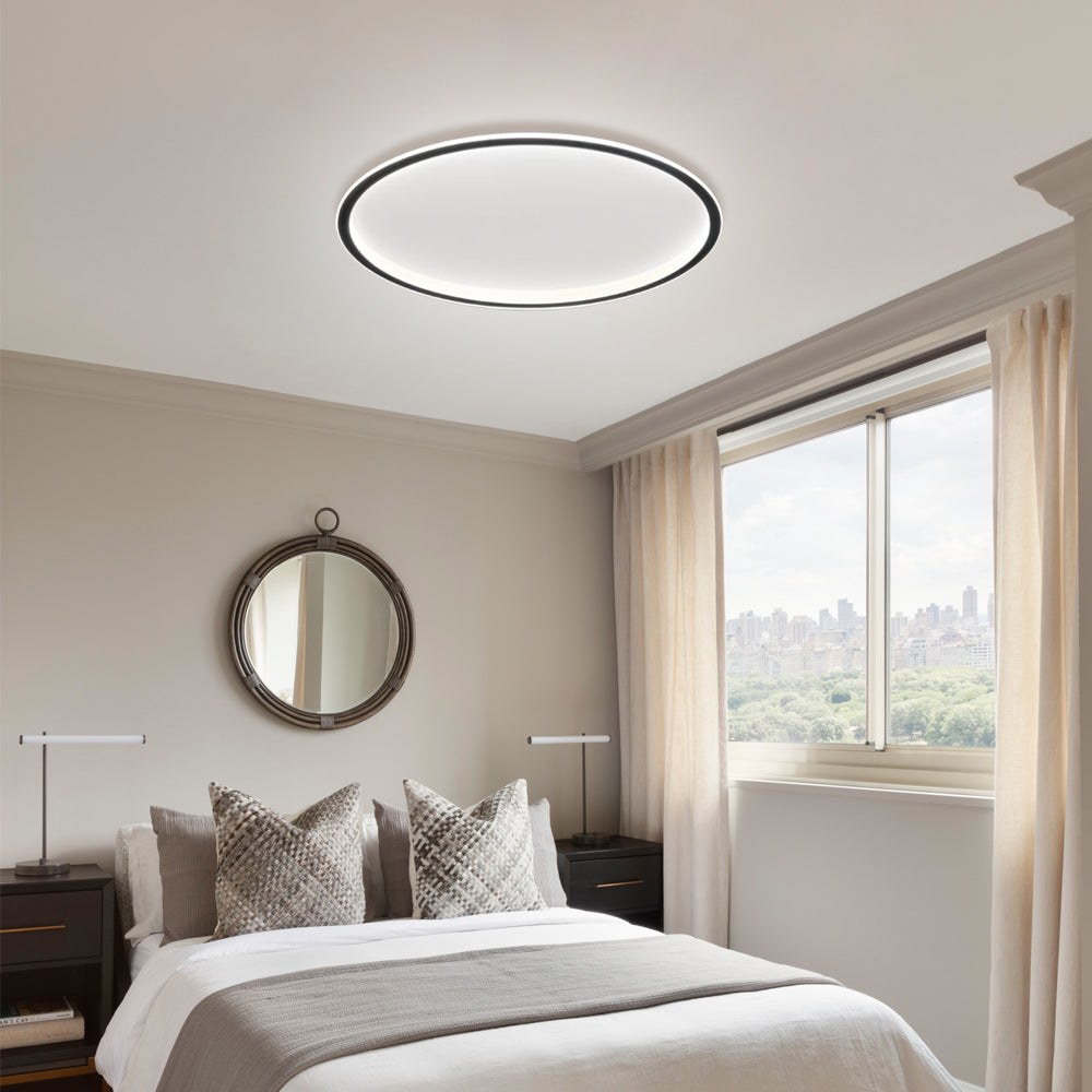 Minimalistische Kreative 50cm Runde Deckenleuchte für das Esszimmer