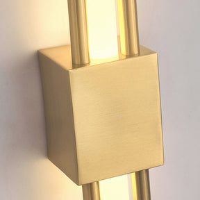 LED Wandleuchte Metall und Acryl 8cm 3 Farbwechsel