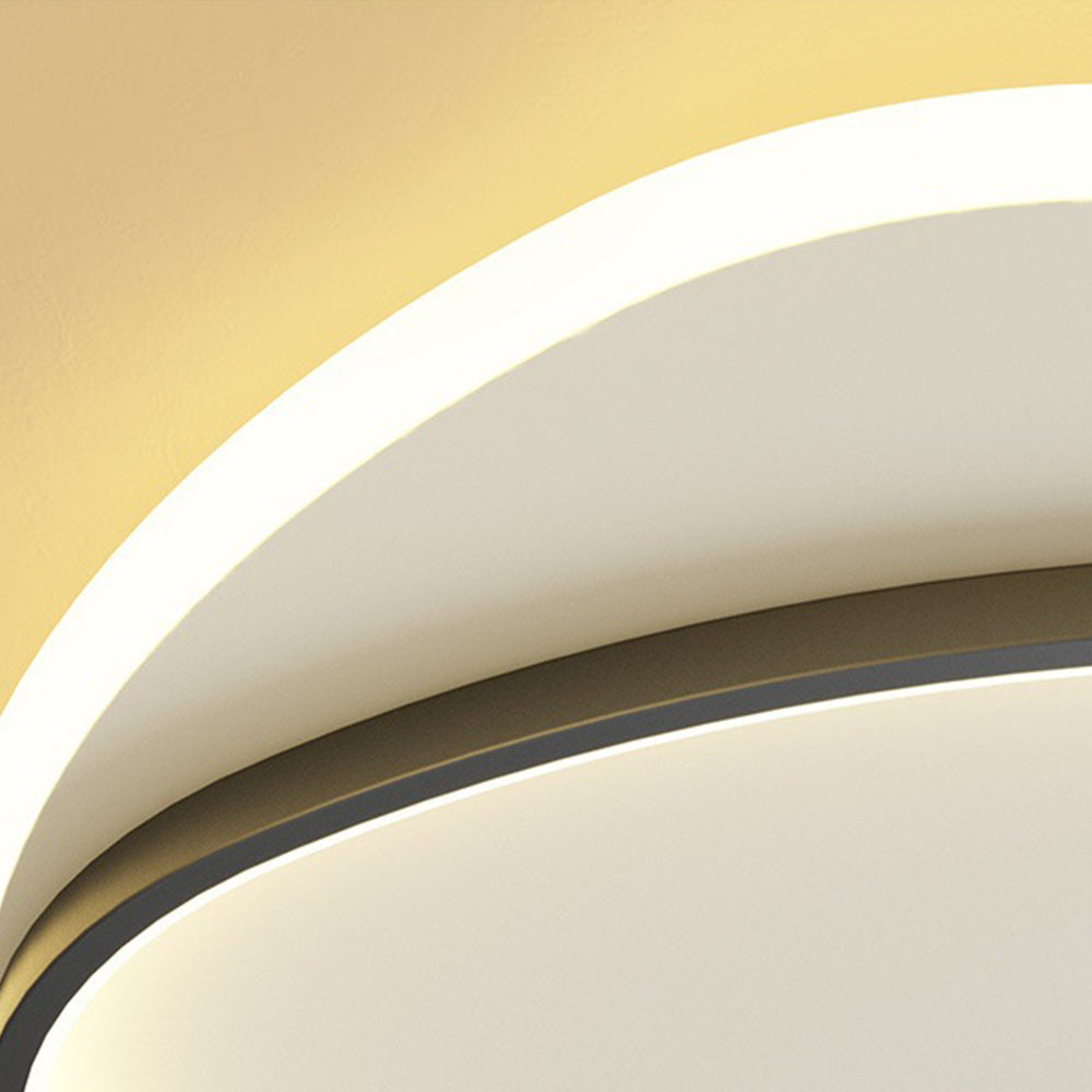 Moderne LED Deckenleuchten Eisen 40/50cm Dimmbar