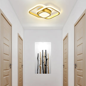 Deckenleuchte LED Acryl Quadratisch 27cm 3 Farbwechsel