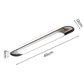 Deckenleuchte Acryl 40cm Weißes Licht Warmes Licht LED