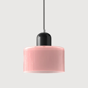Bauhaus Kreativ Pendelleuchte Glas Rosa 15cm