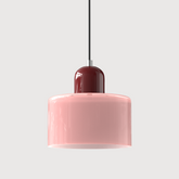 Bauhaus Kreativ Pendelleuchte Glas Rosa 15cm