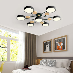 Deckenleuchte Acryl 94cm Weißes Licht Warmes Licht LED-7 Lichter