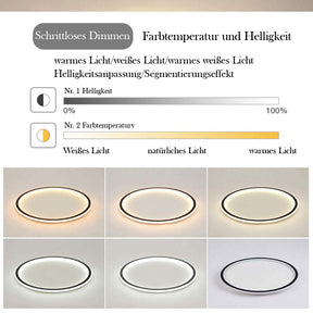 Moderne Einfach 50cm Dimmbare LED-Deckenleuchte