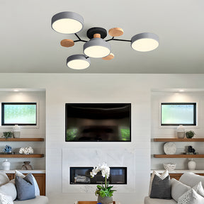 Deckenleuchte Acryl 85cm Wohnzimmer LED 4 Lichter