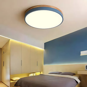 Deckenleuchte Holz Wohnzimmer 30/40/50/60cm Dimmbar