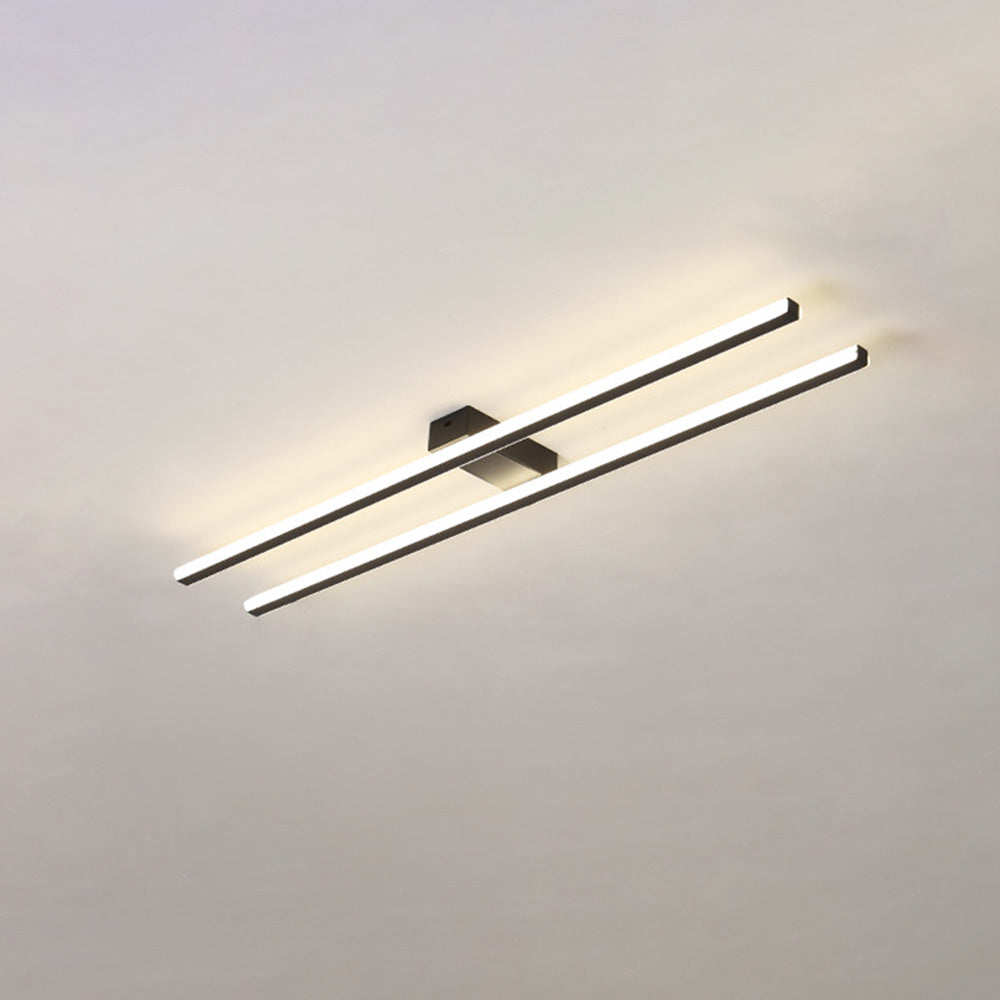 Deckenleuchte Metall LED 3 Farbwechsel per Schalter 48/58/78cm
