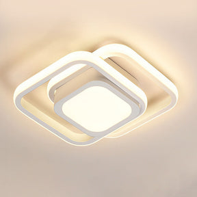 Deckenleuchte LED Acryl Quadratisch 27cm