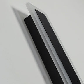 LED-Wandleuchten für den Außenbereich Schwarz IP65 Hardware & Acryl 80cm
