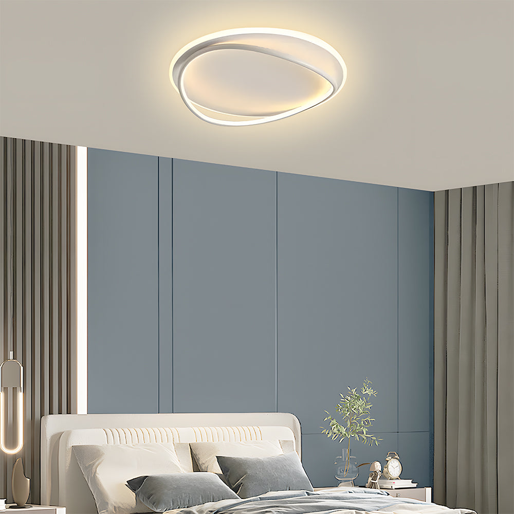 Moderne LED Deckenleuchten Eisen 40/50cm Dimmbar