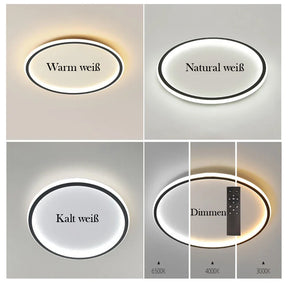 Moderne Einfach 50cm Dimmbare LED-Deckenleuchte