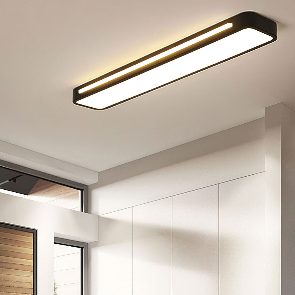 Moderne nordische minimalistische lange LED-Deckenbeleuchtung 78cm Dimmbar