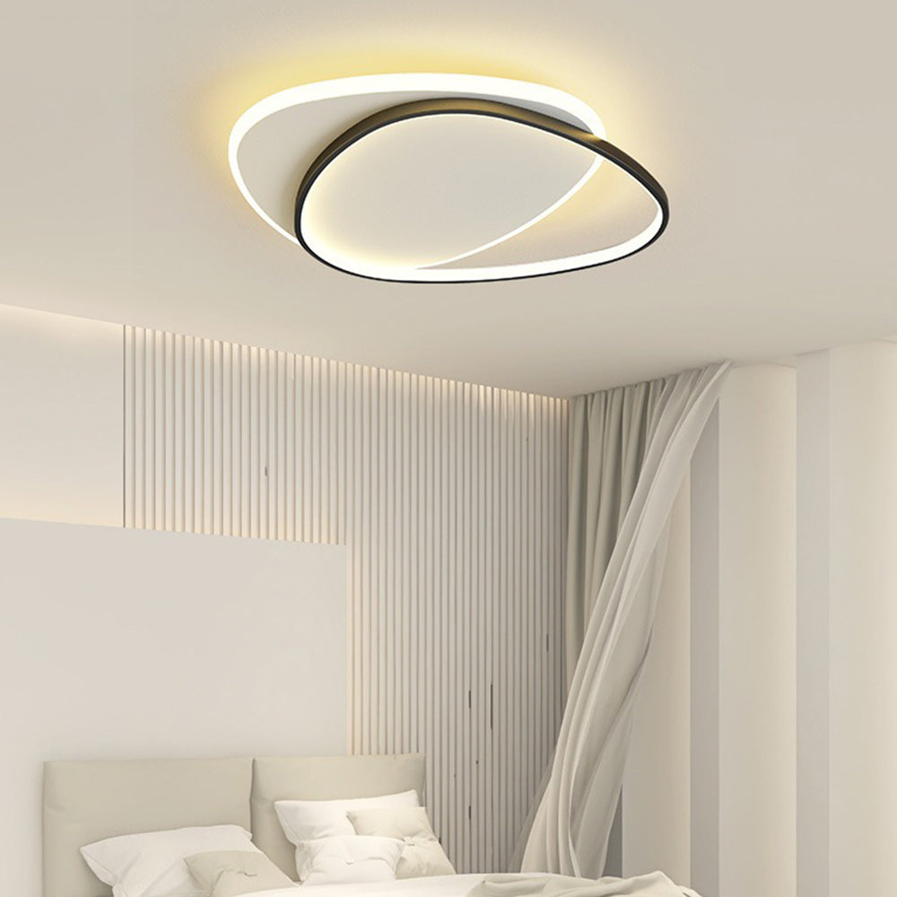 Moderne LED Deckenleuchten Eisen 40/50cm Dimmbar