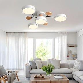 Deckenleuchte Acryl 85cm Wohnzimmer LED 4 Lichter