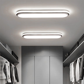 Moderne LED Langer Metall Acryl Schlafzimmer Deckenleuchten l 35CM