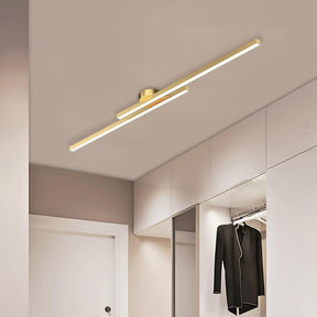 Lange LED Deckenleuchte aus Metall Dimmbar 60/90/120cm