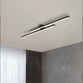 Lange LED Deckenleuchte aus Metall Dimmbar 60/90/120cm