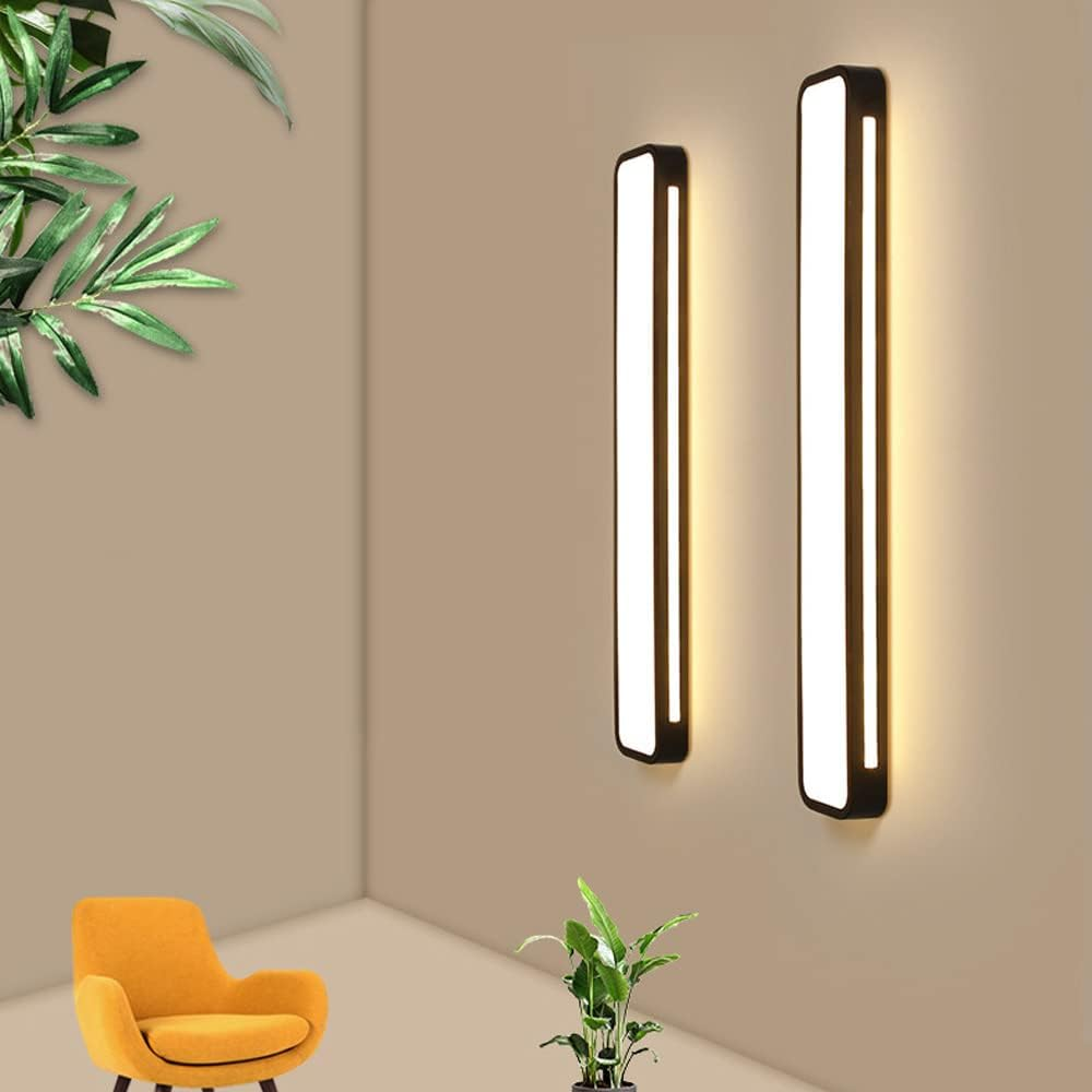 Moderne nordische minimalistische lange LED-Deckenbeleuchtung 78cm Dimmbar