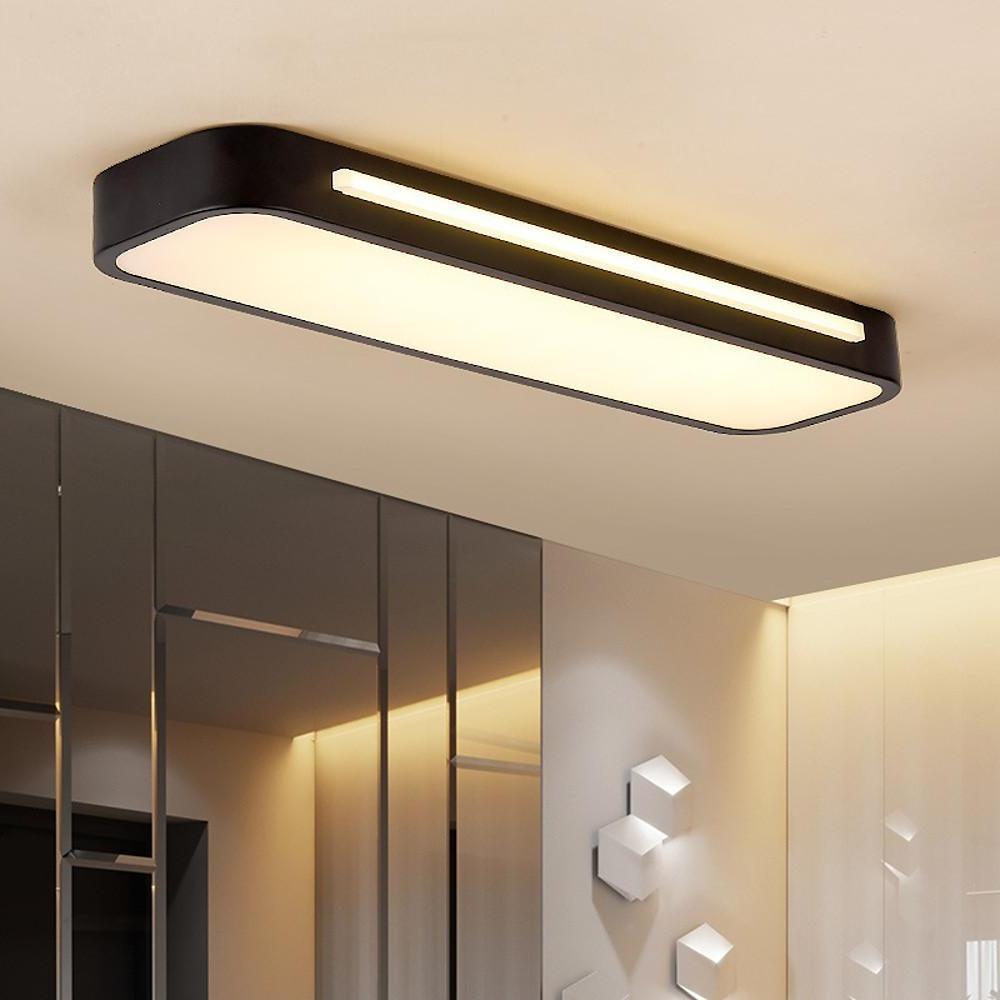 Moderne nordische minimalistische lange LED-Deckenbeleuchtung 78cm Dimmbar