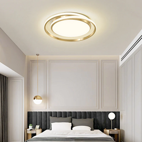 LED Runde Deckenleuchte Eisen Acryl 45CM