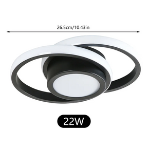 Deckenleuchte LED Acryl Rund 27cm 3 Farbwechsel