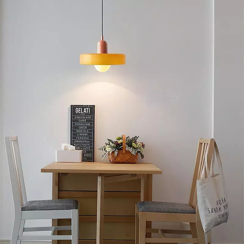 Colorful Bauhaus Glass Pendant Light -Homdiy