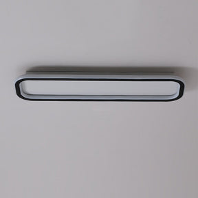 Rechteckige LED-Deckenleuchte 40cm Flur Dimmbar